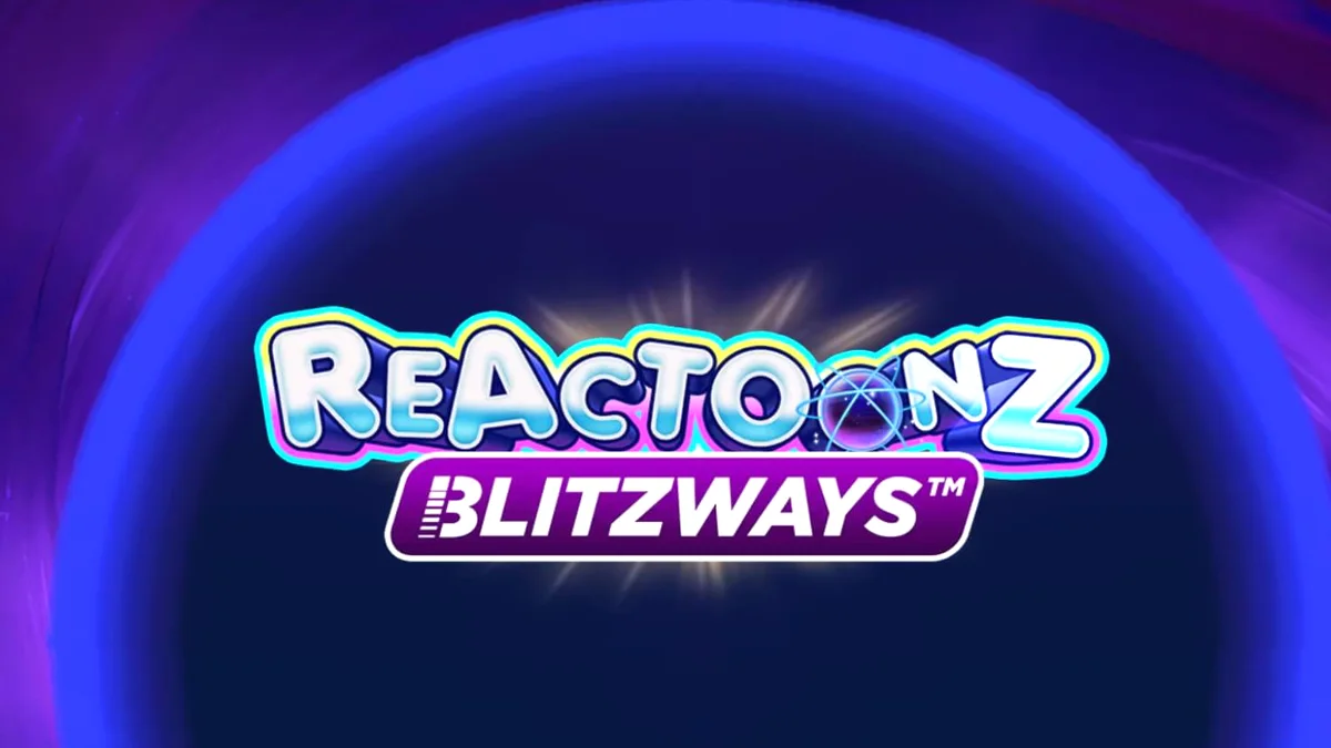 Tampilan visual slot Reactoonz Blitzways dengan karakter alien yang berwarna-warni